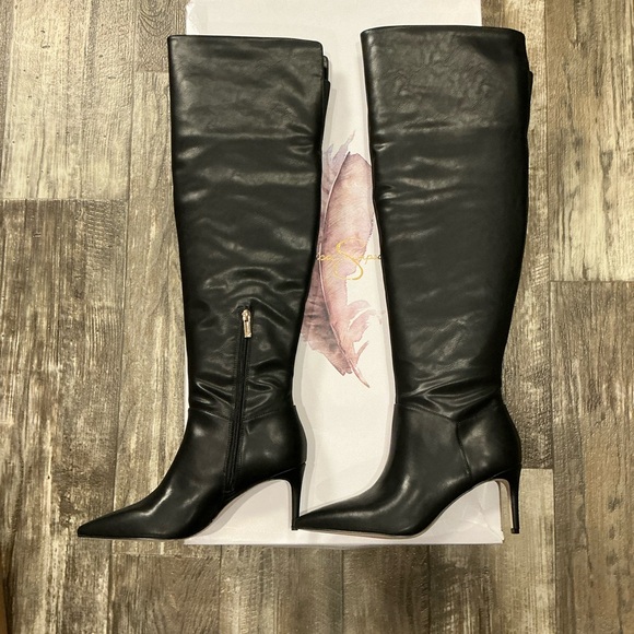 Jessica Simpson Varity Black Over the Knee Boots Size 8.5 - Picture 16 of 16